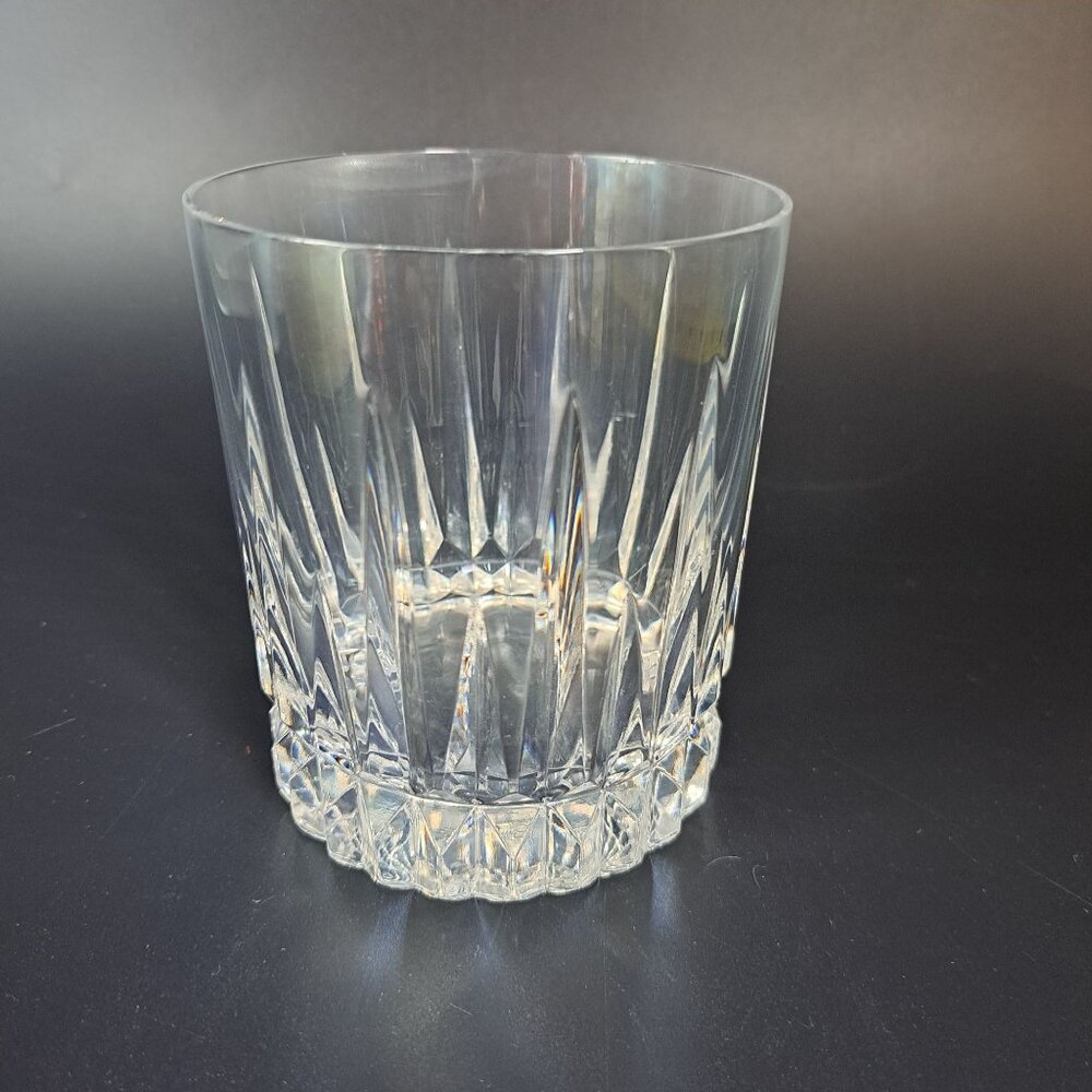 Carico Elegante Old Fashioned Cut Crystal Glass